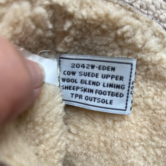 Bearpaw Woman’s sz 9 Brown Cow Suede Leather Boots VGC - Picture 5 of 9